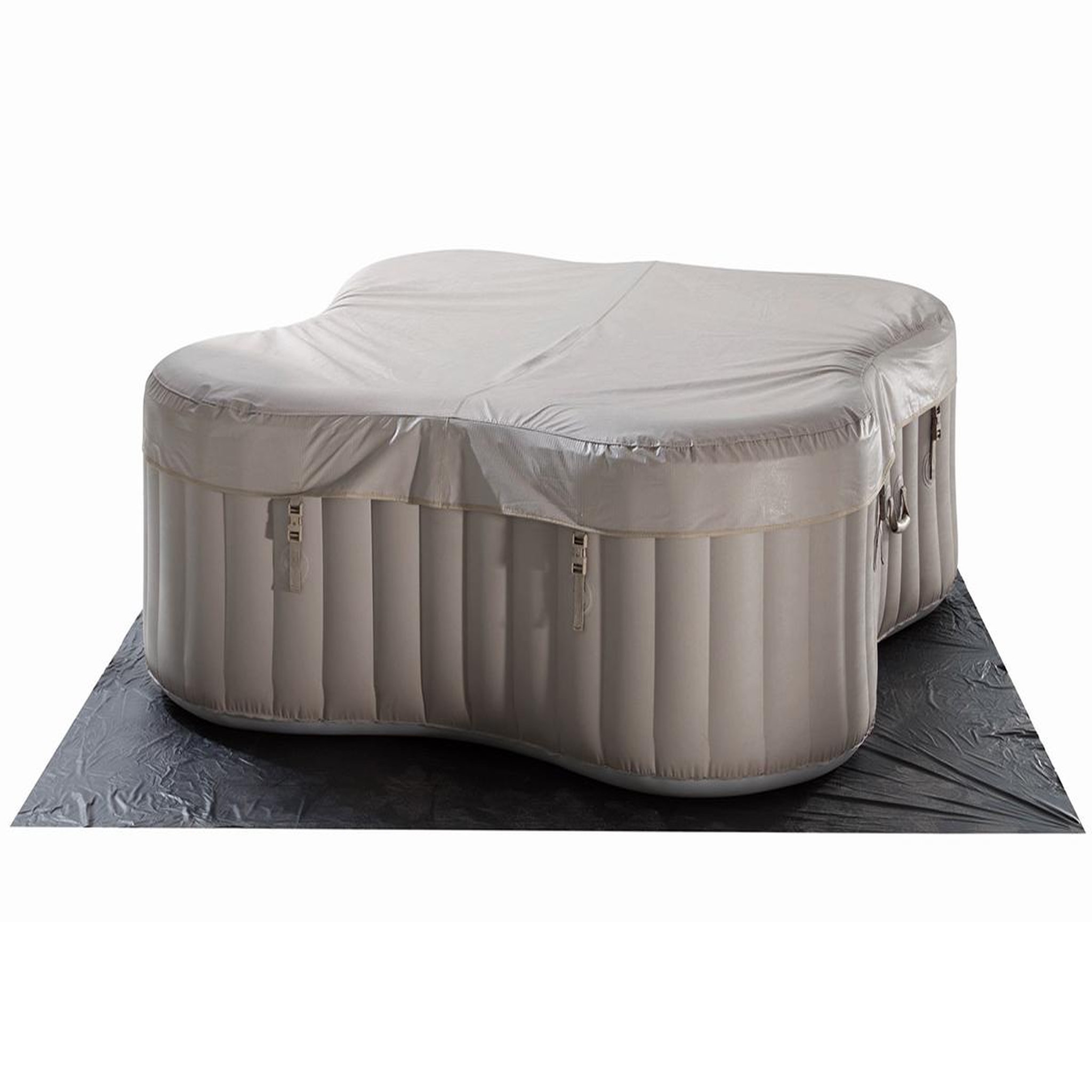 Voir la diapositive 6 : INFINITE SPA Spa gonflable élite plus trèfle bulles 4 places + accessoires offerts - infinite spa