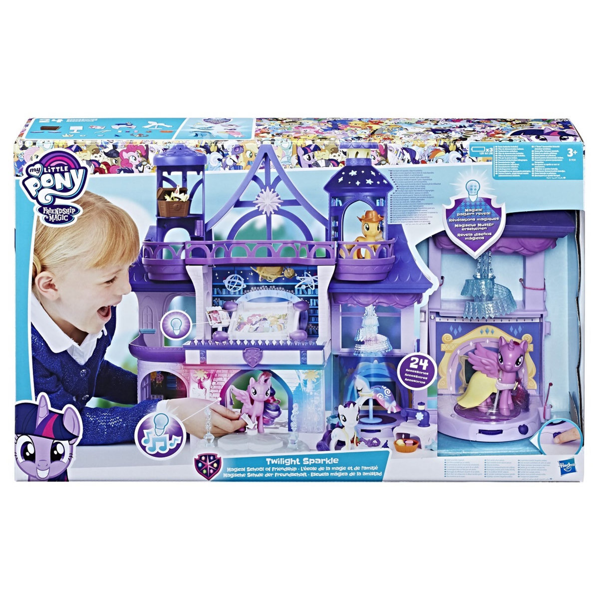 HASBRO Twilight Sparkle - L'école de la magie et de l'amitié - My Little Pony