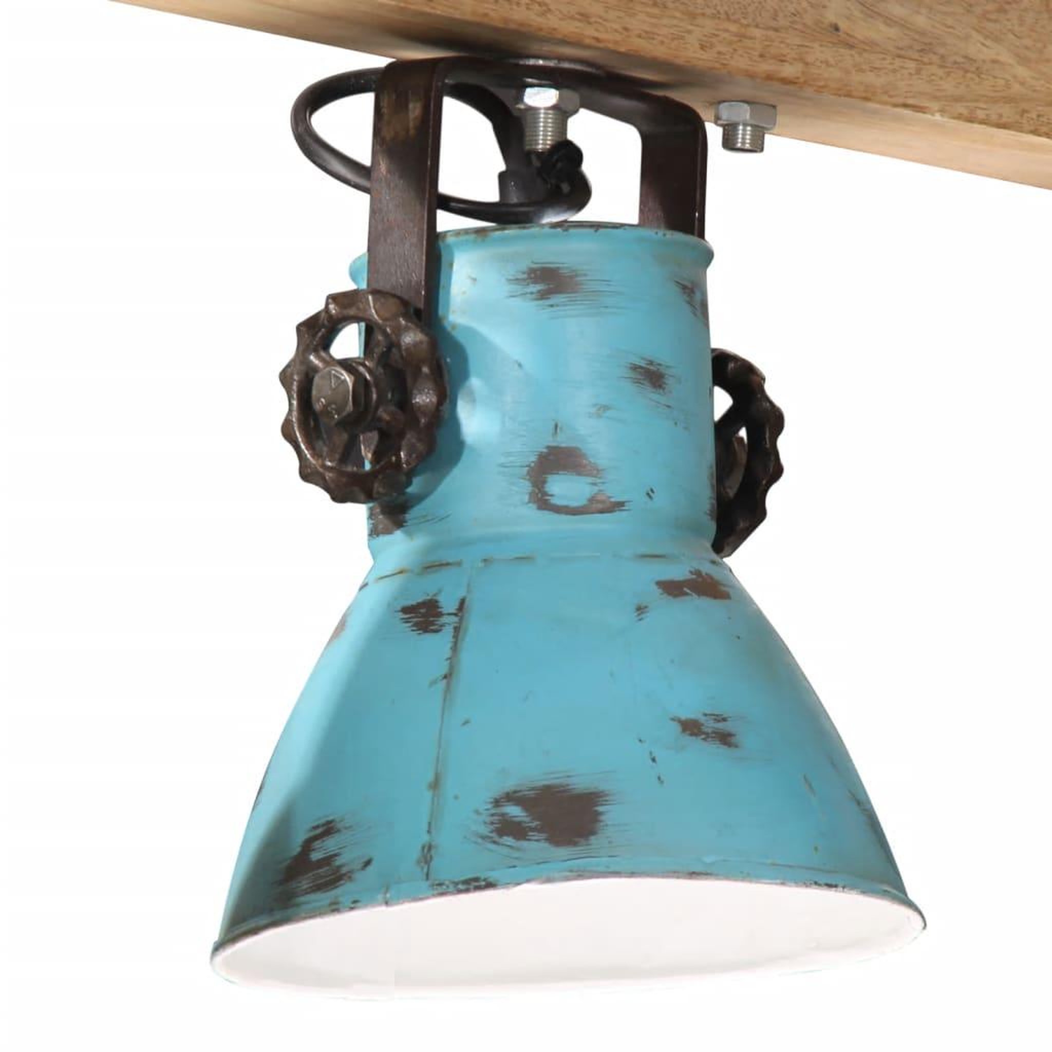Voir la diapositive 4 : VIDAXL Plafonnier 25 W bleu delave 90x24x111 cm E27