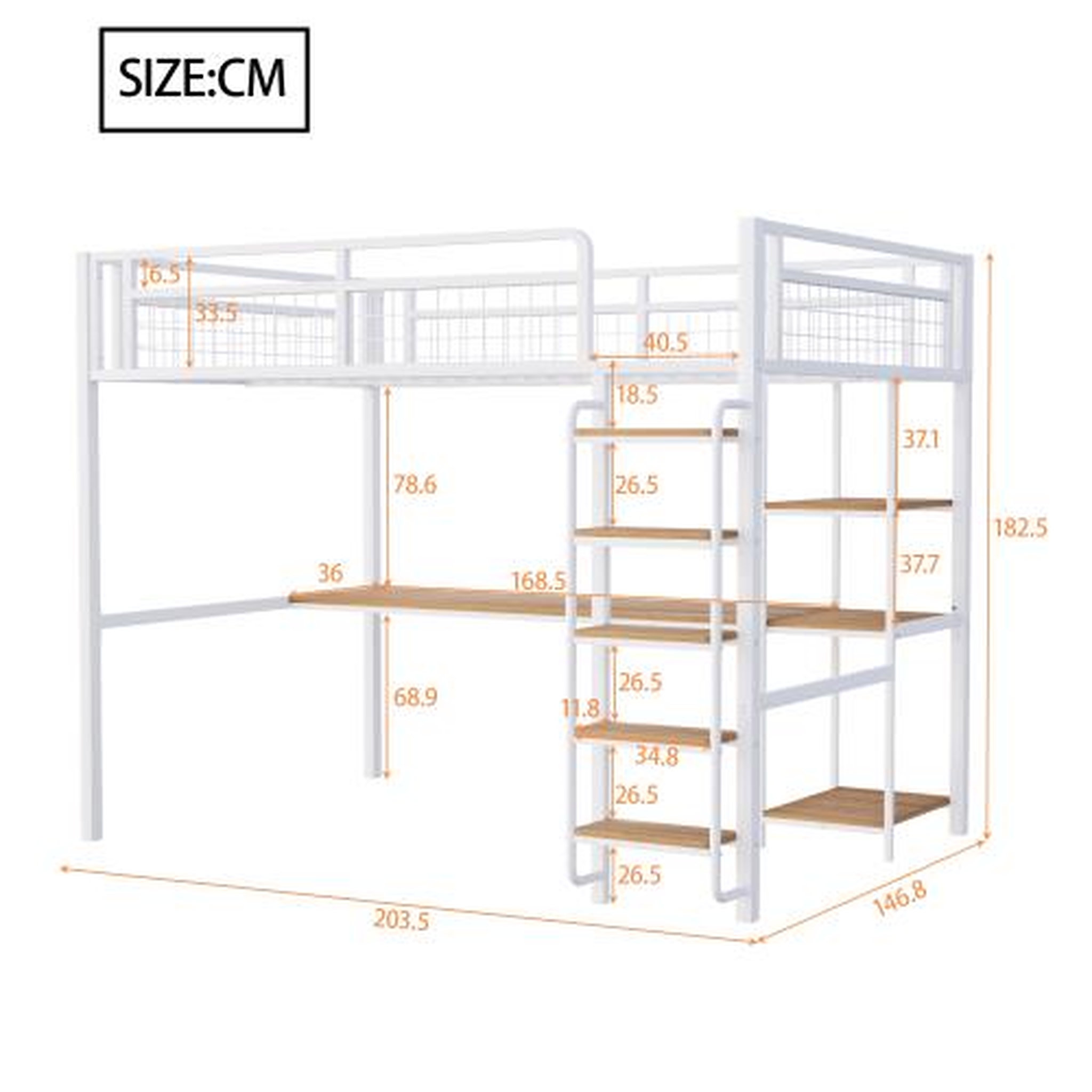Voir la diapositive 3 : MERAX Lit mezzanine