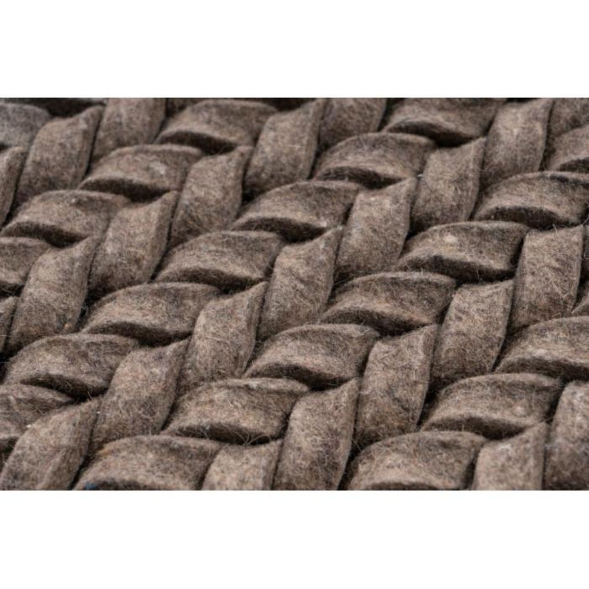 Paris Prix Tapis en Laine Tissé à la Main  Robbie  Taupe