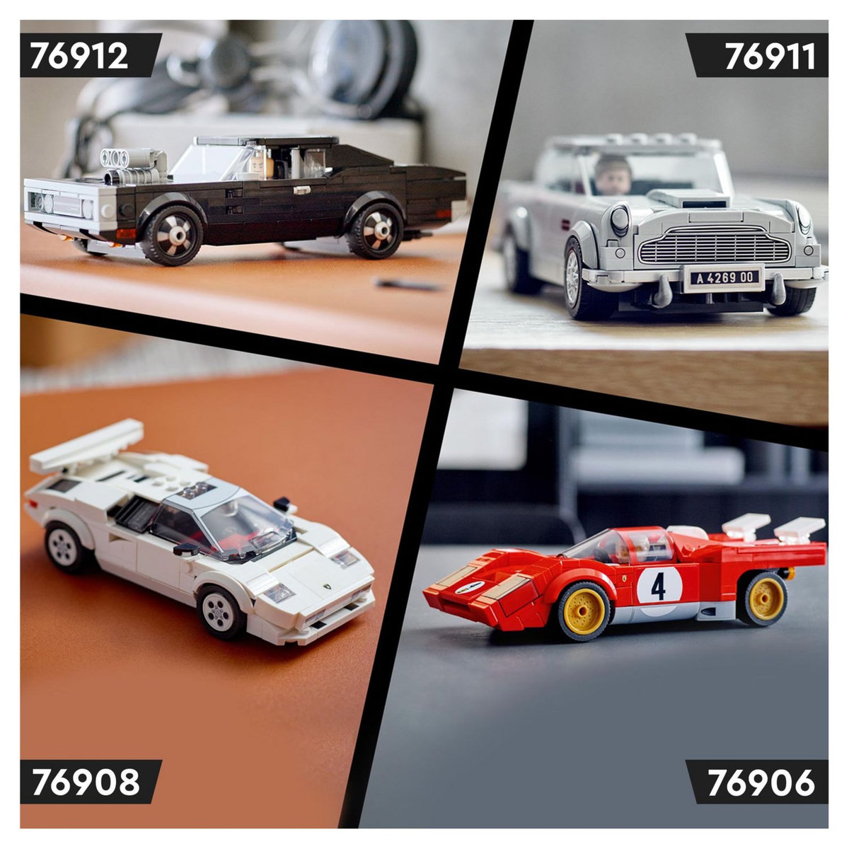 LEGO Speed Champions 76911 007 Aston Martin DB5, Jouet, Voiture Modélisme, James Bond