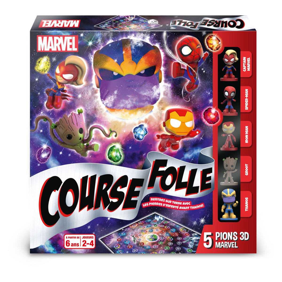 CARTAMUNDI Jeu Avengers Course Folle 