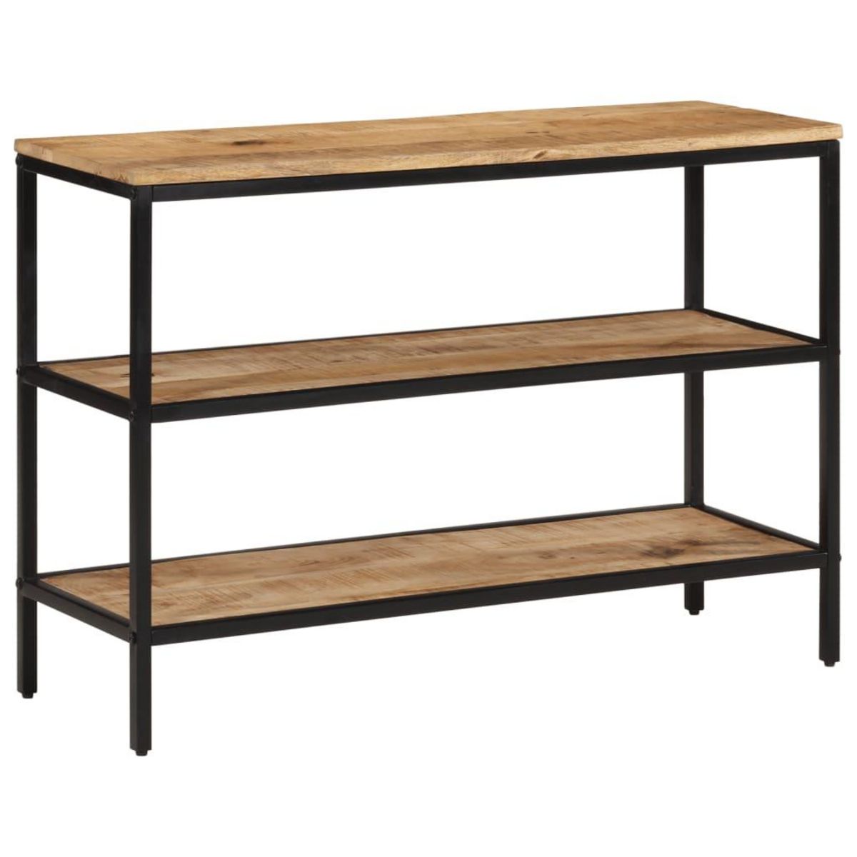 VIDAXL Table console 100x35x70 cm bois de manguier massif brut