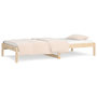 Voir la diapositive 5 : VIDAXL Lit de jour sans matelas 90x200 cm bois de pin massif