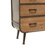 Voir la diapositive 6 : Paris Prix Buffet 3 Tiroirs en Bois  Hulta  180cm Naturel & Noir