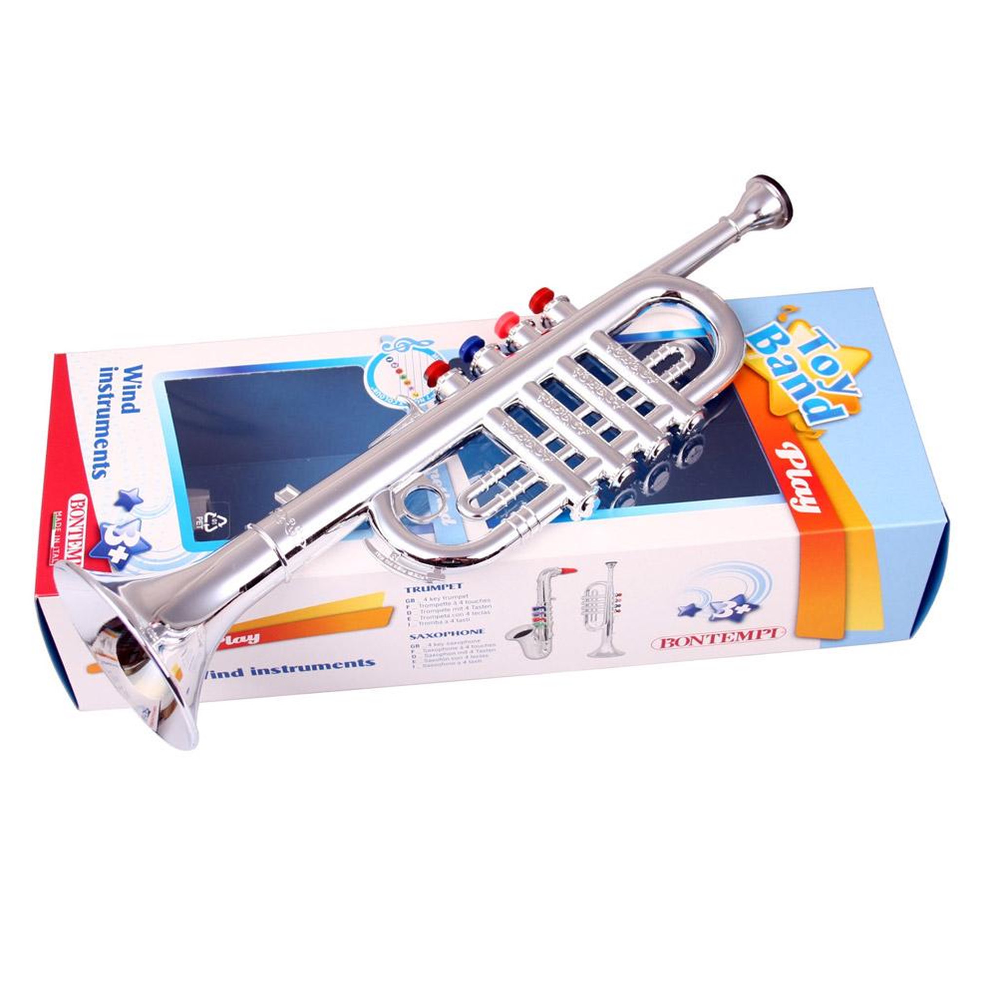 Voir la diapositive 2 : Bontempi Trompette 37 cm