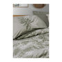 Voir la diapositive 3 : GENERIQUE Parure de lit - 129CTN64491 - 1 housse de couette 220 x 240 cm + 2 taies d'oreiller 60 x 60 cm - 100% coton ranforcé - Kaki