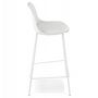 Voir la diapositive 3 : Paris Prix Tabouret de Bar Industriel  Sidon  87cm Blanc