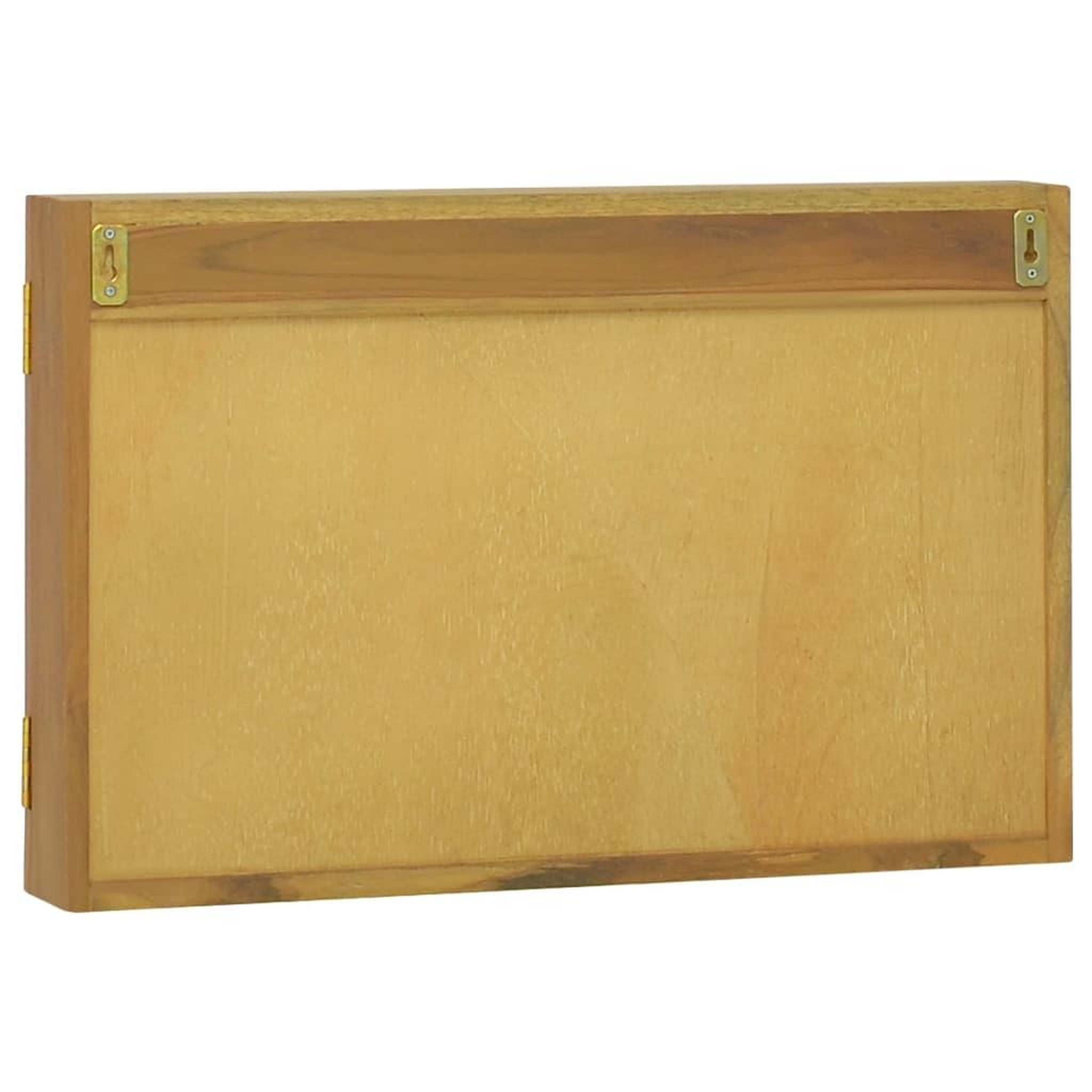 Voir la diapositive 5 : VIDAXL Armoire a miroir 60x10x40 cm Bois de teck solide