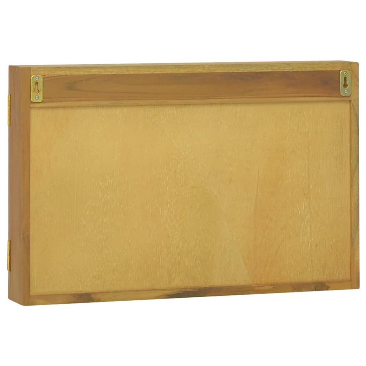 VIDAXL Armoire a miroir 60x10x40 cm Bois de teck solide