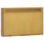 Voir la diapositive 5 : VIDAXL Armoire a miroir 60x10x40 cm Bois de teck solide