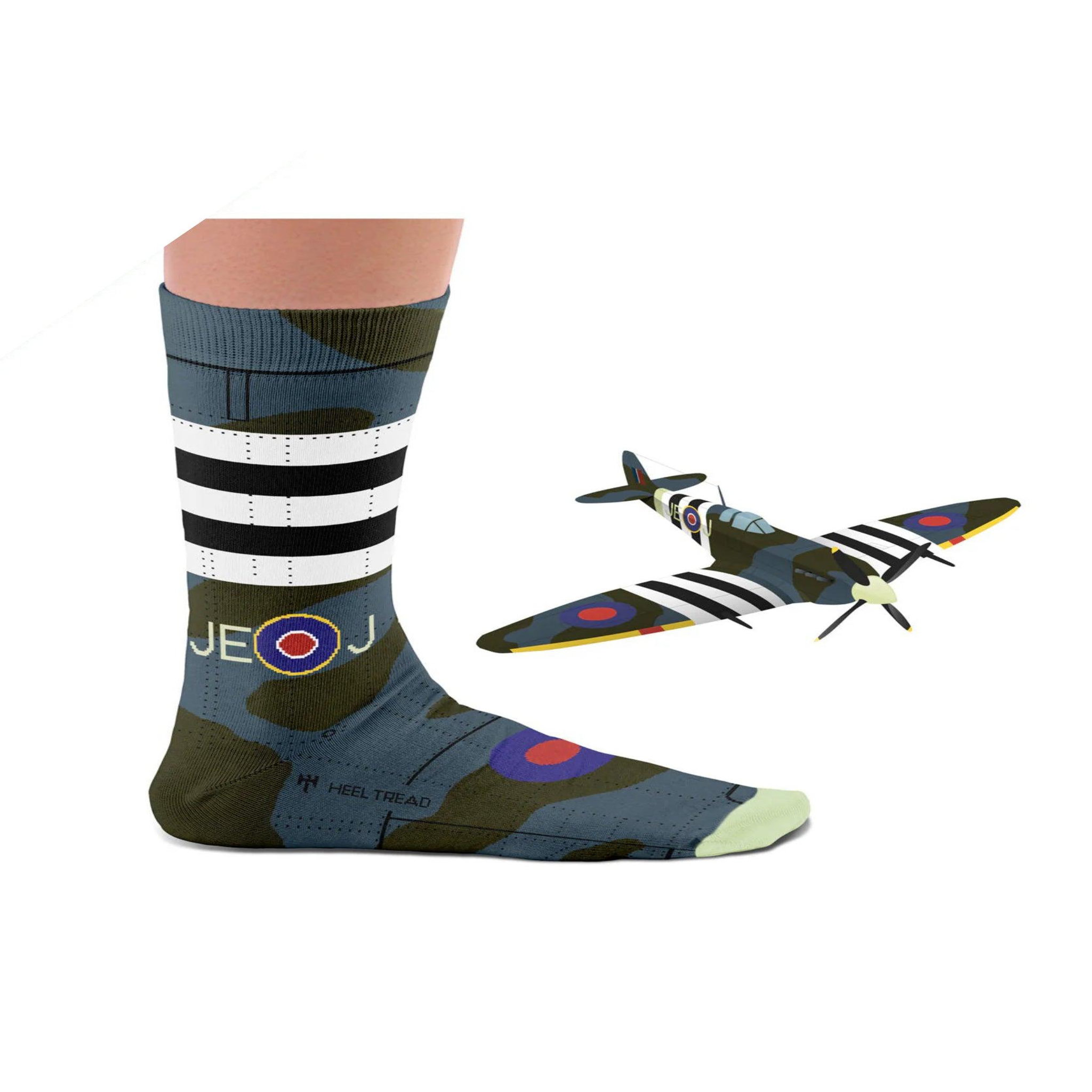 Voir la diapositive 3 : SOCK AFFAIRS Chaussettes spitfire invasion stripes