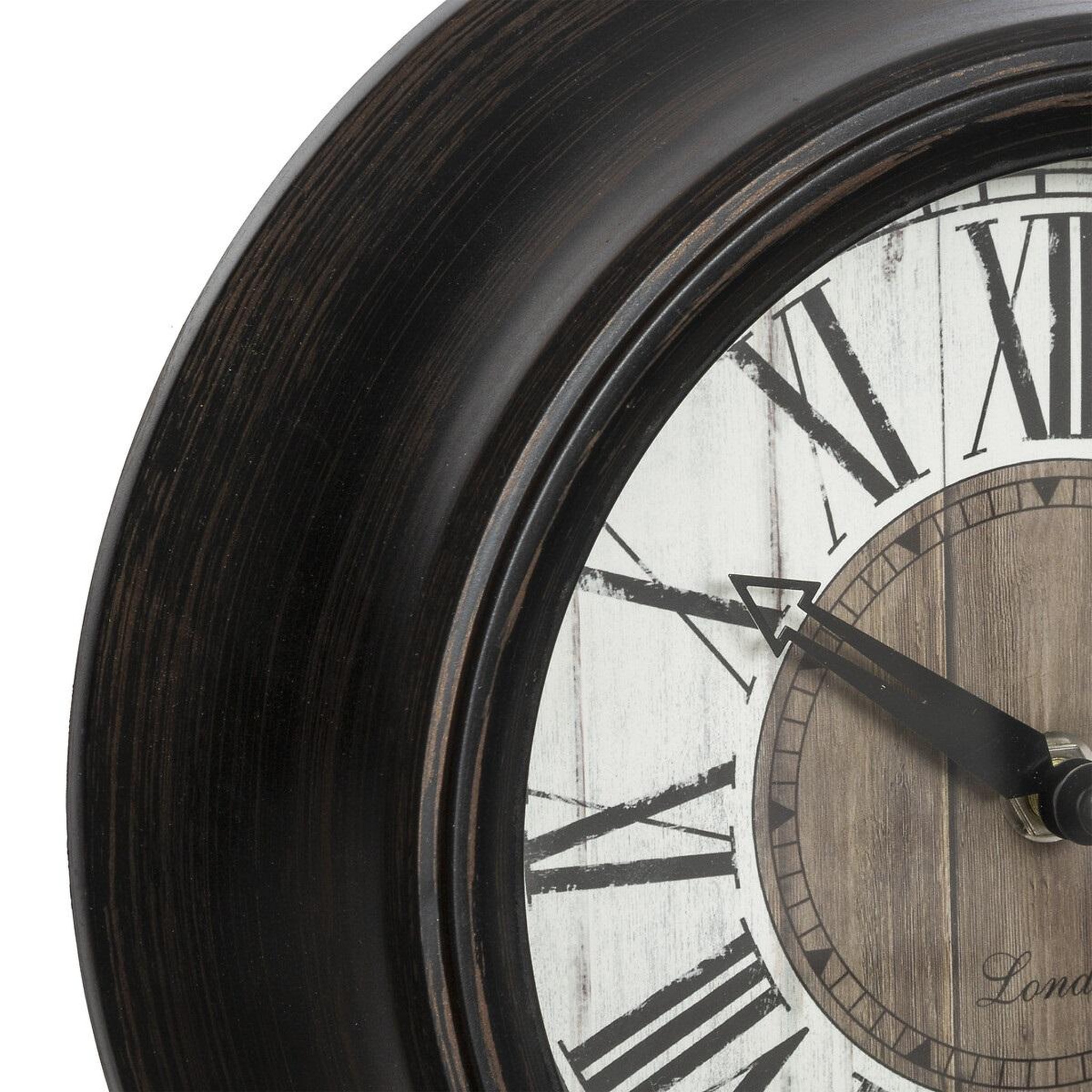 Voir la diapositive 2 : Eden Horloge vintage london design et moderne