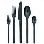 VILLEROY & BOCH Ménagère 20 pièces noir intense - 12-6556-9058