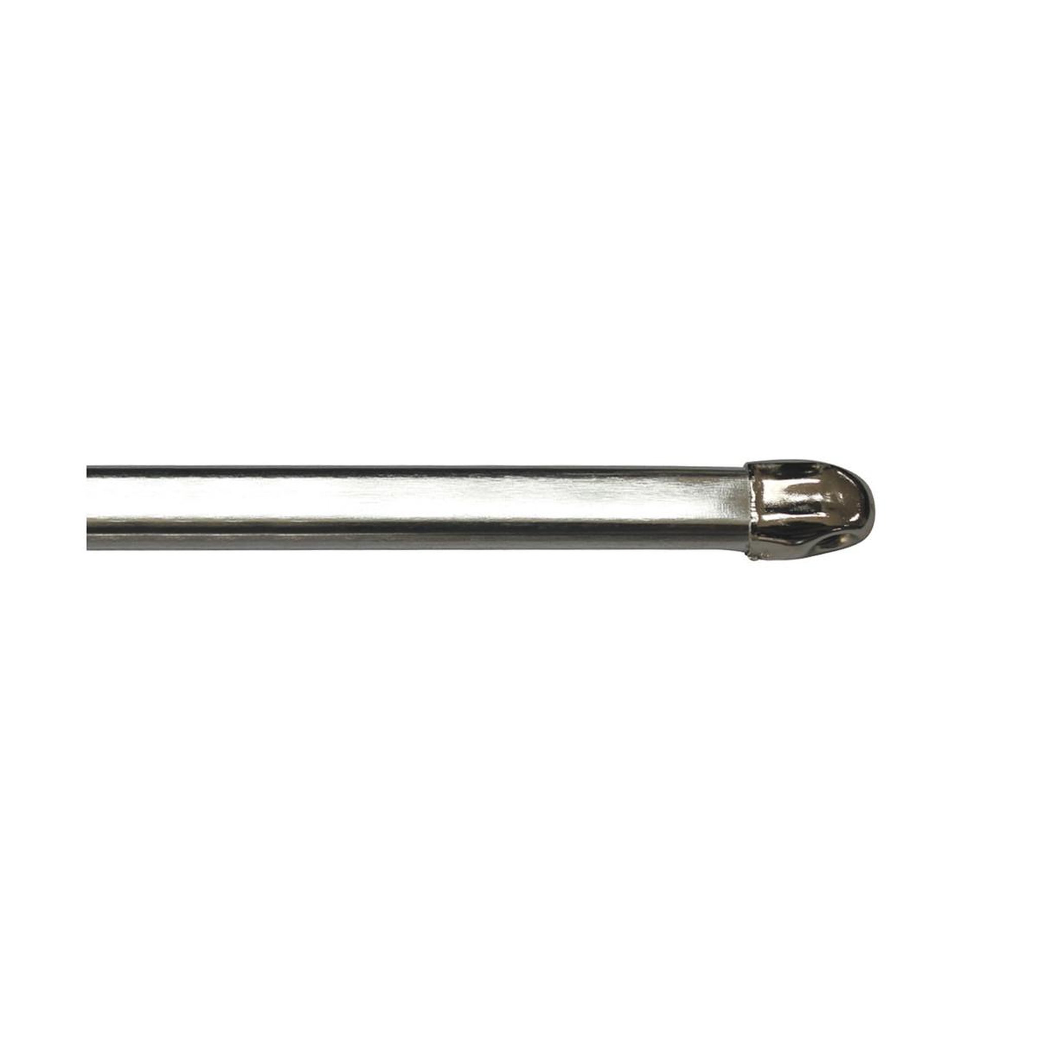 Voir la diapositive 2 : Douceur d'Intérieur Lot de 2 tringles extensibles  safi  80-110cm argent
