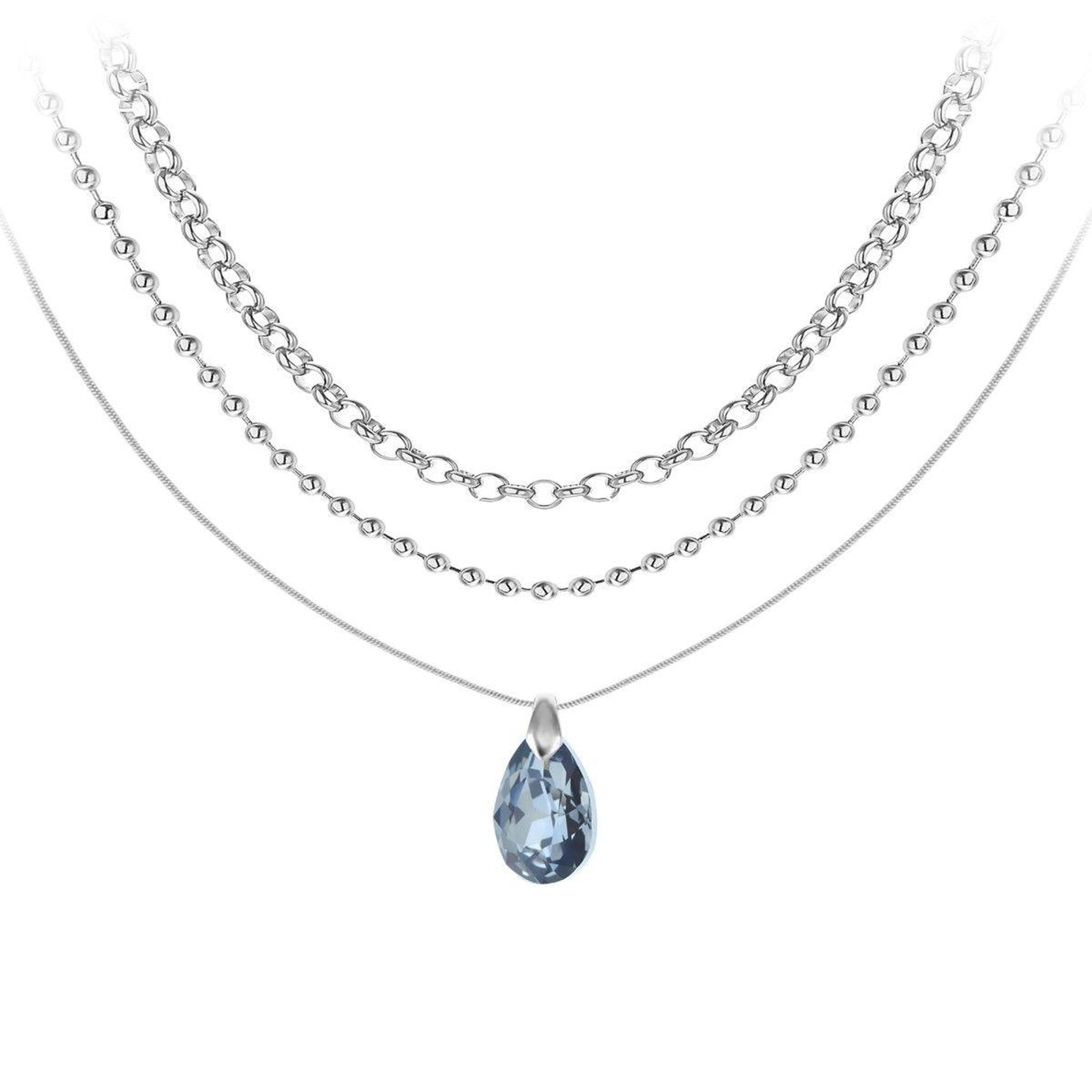 Voir la diapositive 2 : SC CRYSTAL Set de 3 colliers par SC Crystal®