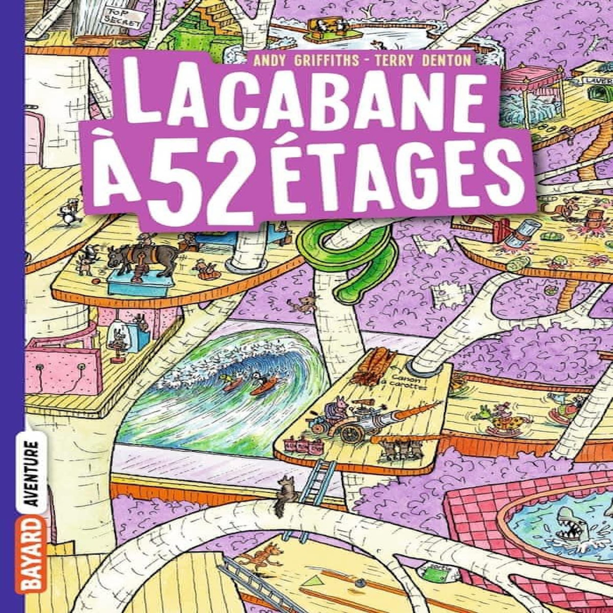 LA CABANE A 13 ETAGES TOME 4 : LA CABANE A 52 ETAGES, Griffiths Andy