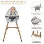 Voir la diapositive 4 : KINDERKRAFT Chaise Haute Fini