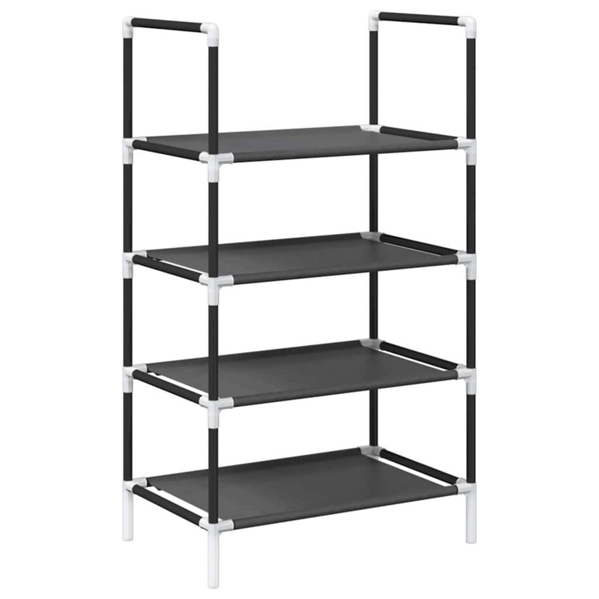 VIDAXL Etagere a chaussures 4 niveaux 44x28x77 cm tissu non-tisse