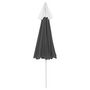 Voir la diapositive 4 : VIDAXL Parasol de plage anthracite 240 cm
