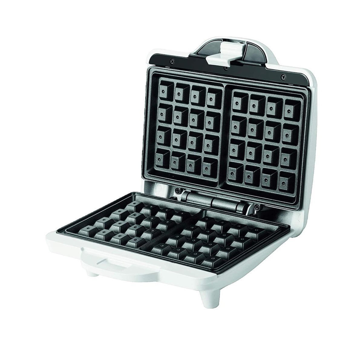 EclocK Appareil à gaufres électrique ecg 8592131306943 Blanc élégant