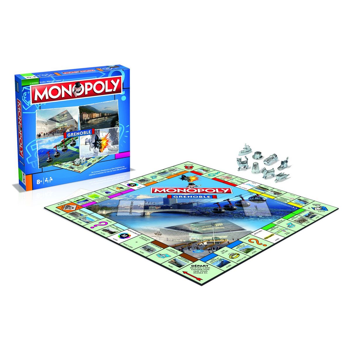  WINNING MOVES Jeu - Monopoly Grenoble Edition 2019 
