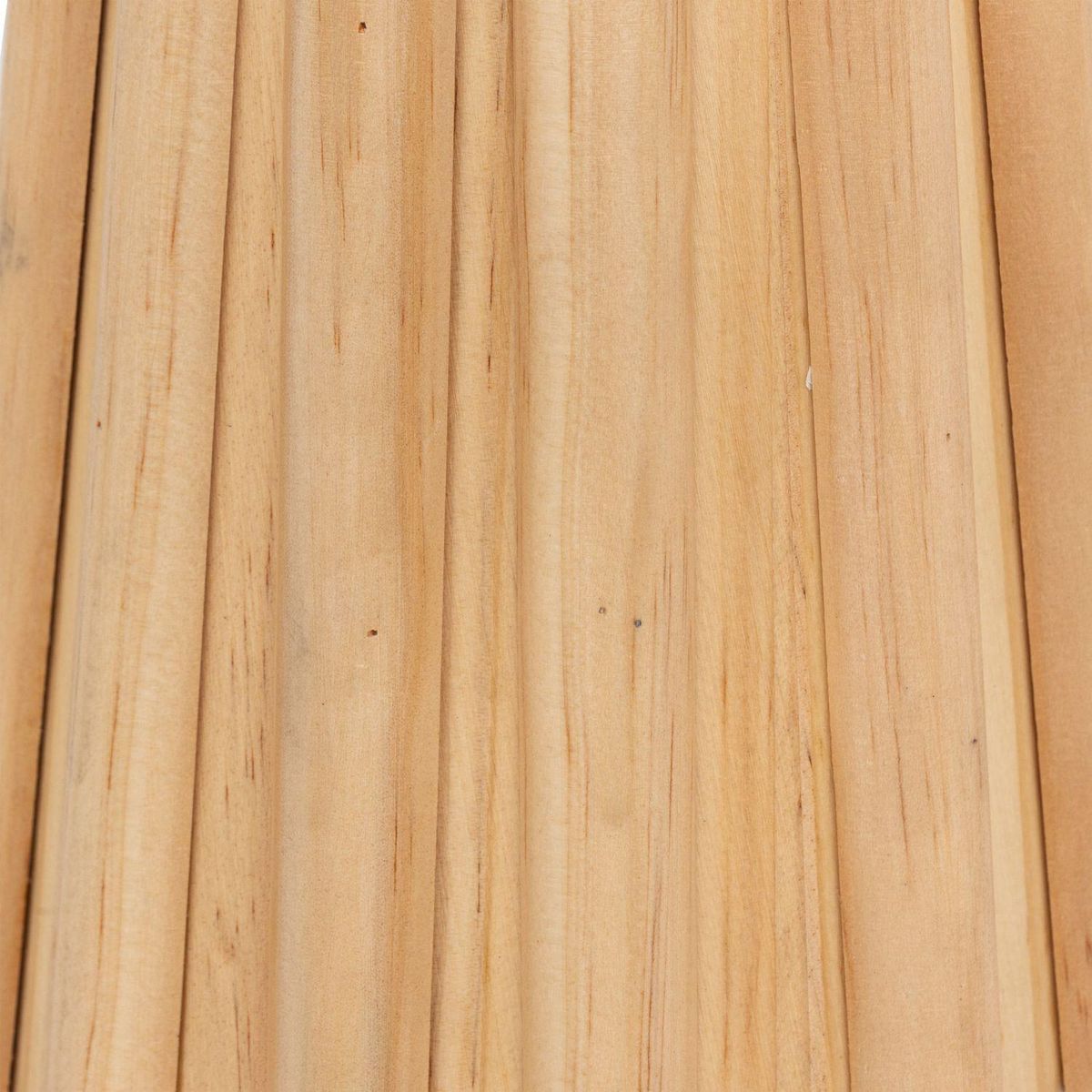 ATMOSPHERA Lampe à poser en bois ADON - H. 53 cm - Beige