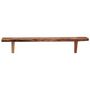 Voir la diapositive 5 : VIDAXL Etageres murales 2 pcs 90x20x18 cm Bois d'acacia massif