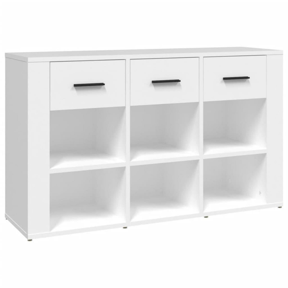 VIDAXL Buffet Blanc 100x30x59,5 cm Bois d'ingenierie