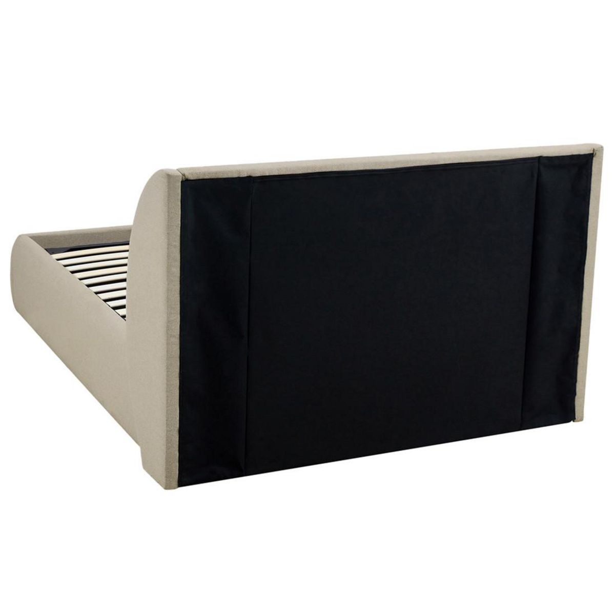 LISA DESIGN Florina - lit coffre - 140x190 cm - sommier inclus - en tissu