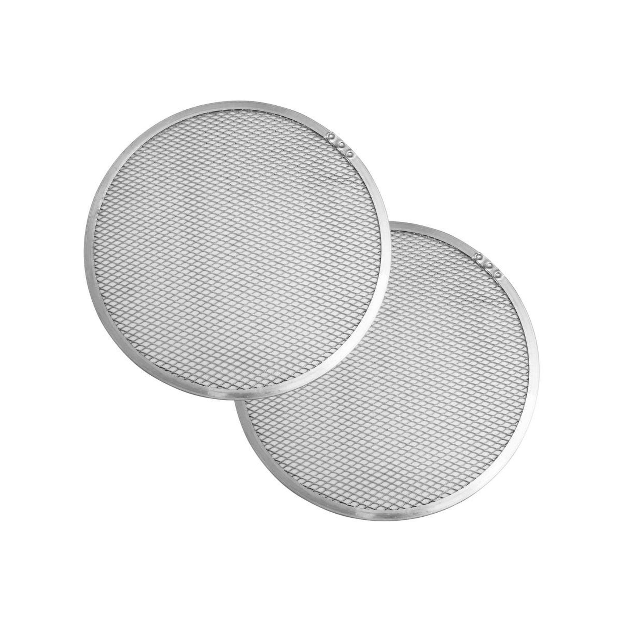 FM PROFESSIONAL Lot de 2 plaques de cuisson pour pizzas surgelées 30 cm fm professional pizza
