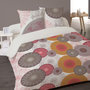 Voir la diapositive 1 : Dourev Housse de couette 260x240 SIENNE + 2 taies 100% coton