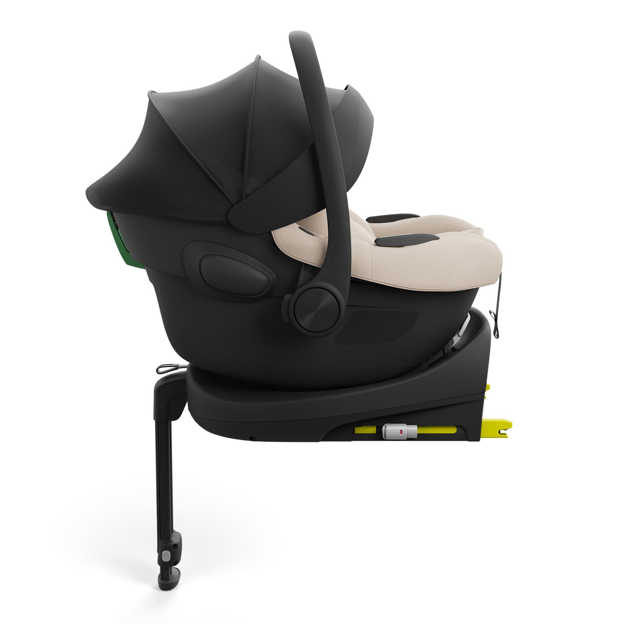 Voir la diapositive 4 : KINDERKRAFT Siège auto isofix bébé rotatif léger