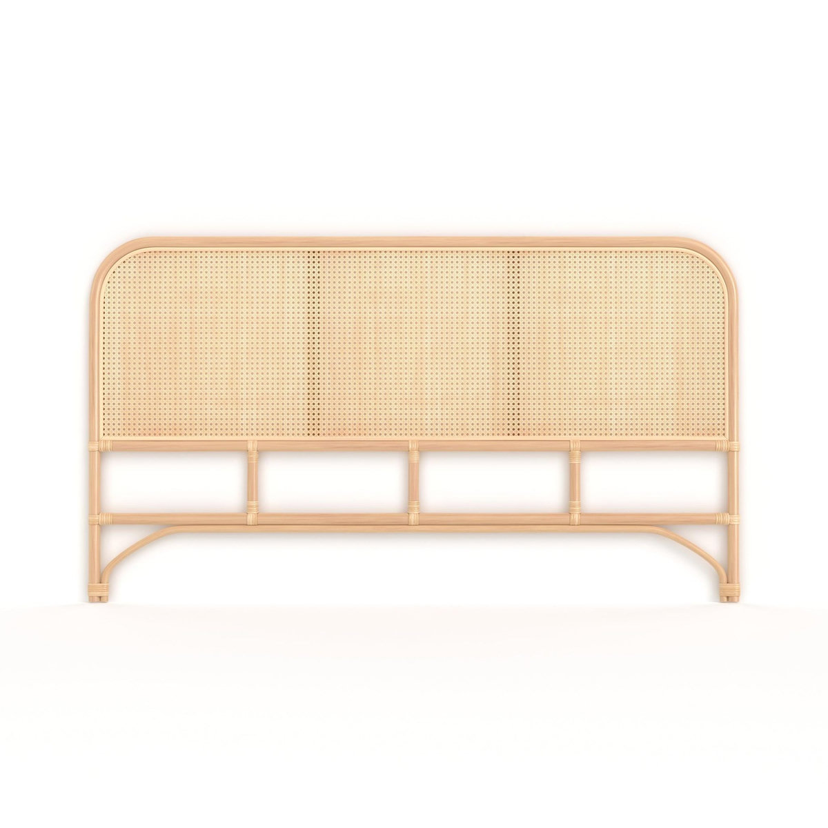 Rendez vous déco Tête de lit en rotin et cannage 160 cm-Naïra