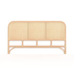 Rendez vous déco Tête de lit en rotin et cannage 160 cm-Naïra