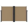 Voir la diapositive 3 : VIDAXL Auvent lateral retractable taupe 140x600 cm