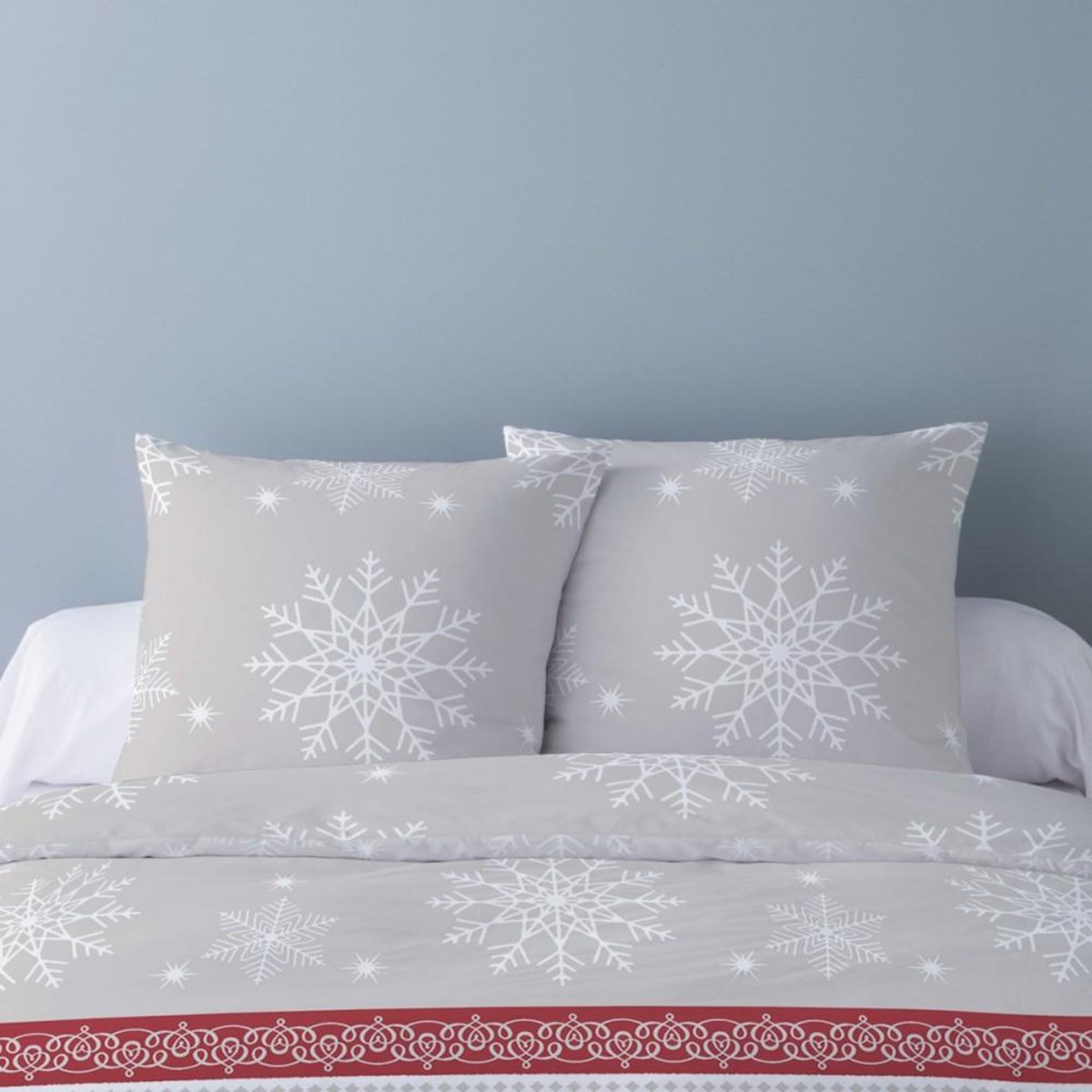 Dourev Housse de couette 240x220 VIXEN + 2 taies matière Polaire