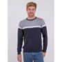 Ritchie pull col rond pur coton agrisud