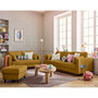 Voir la diapositive 2 : LISA DESIGN Anna - pouf en velours - pieds en bois