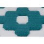 Voir la diapositive 3 : Paris Prix Tapis Géométrique à Poils Courts  Now III  Turquoise