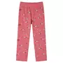 VIDAXL Pyjamas enfants manches longues rose ancien 116
