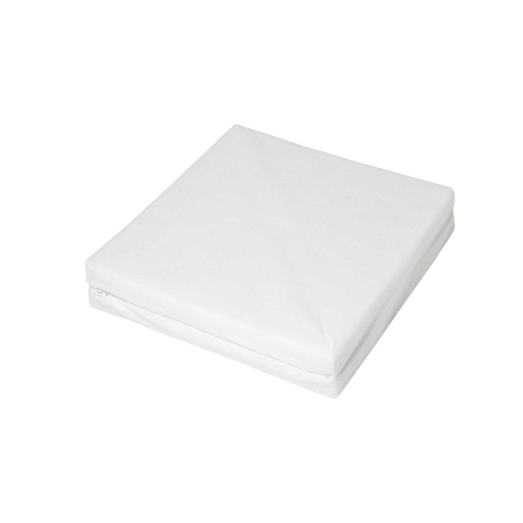 Voir la diapositive 1 : BABYCALIN Matelas bébé pliable 60 x 120 cm - 100 % polypropylène - Blanc