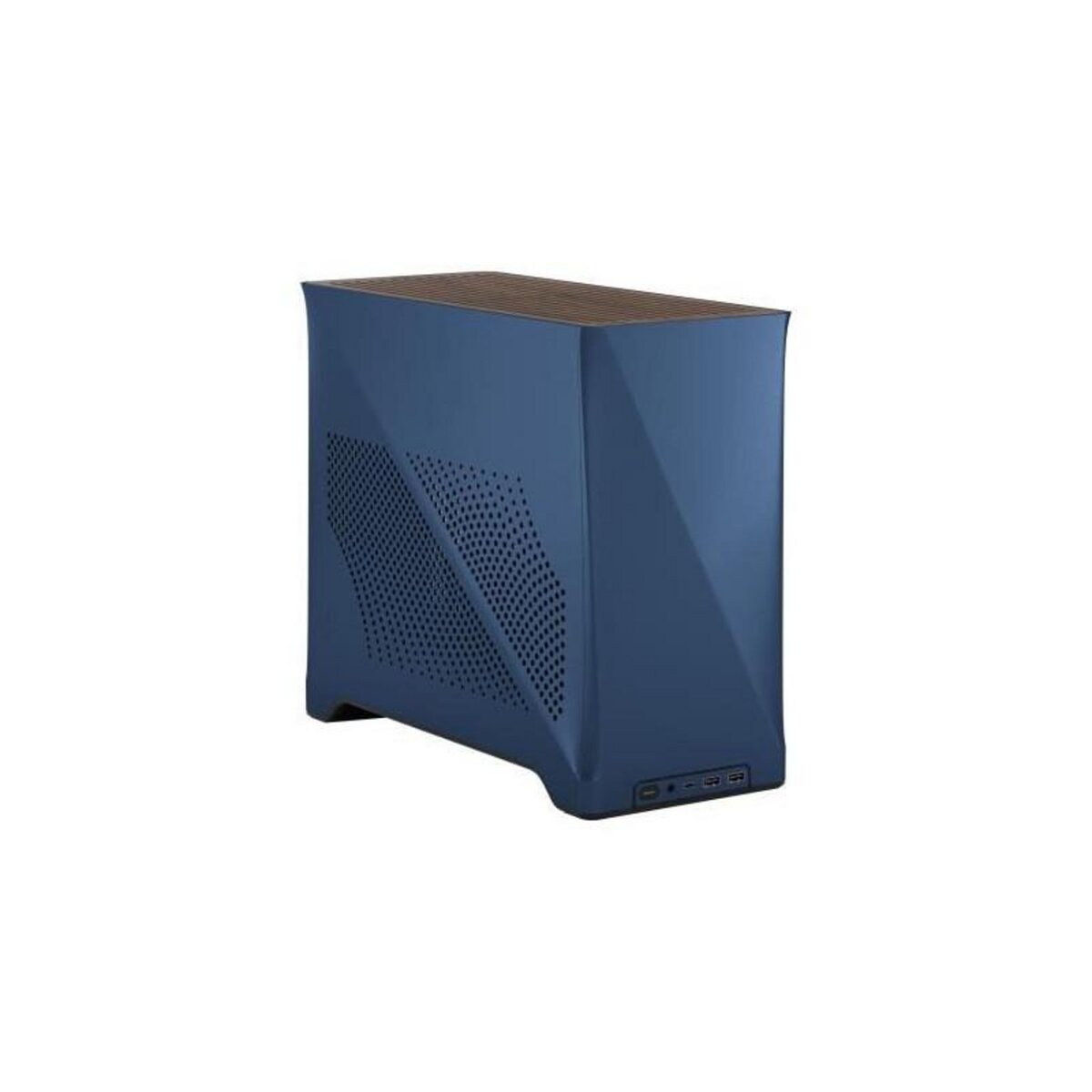 Fractal Design Boîtier PC - FRACTAL DESIGN - Era 2 Midnight Blue - m-ITX, 2 ventilateurs 120mm, USB3.1 Type C, Carte riser PCIe 4.0