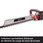Voir la diapositive 3 : Einhell Taille-haie sans fil  Professional GP-CH 18/61 Li BL-Solo