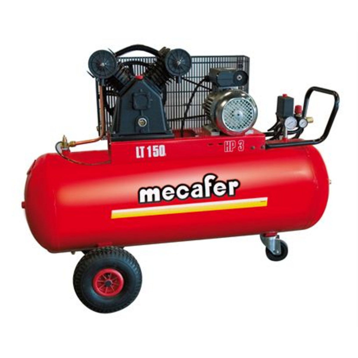 MECAFER Compresseur fonte 150L - 3CV - 10bars