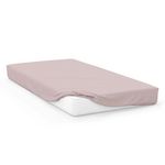 SOLEIL D'OCRE Drap housse en coton 57 fils BEBE, par Soleil d'ocre. Coloris disponibles : Beige, Gris, Bleu, Vert, Violet, Blanc, Jaune, Rouge