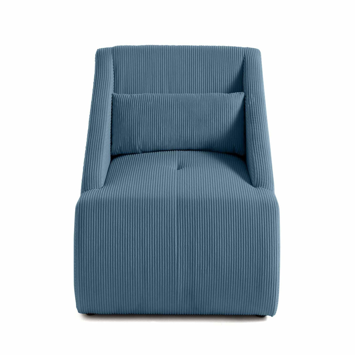 LISA DESIGN Onyx - fauteuil - en velours côtelé