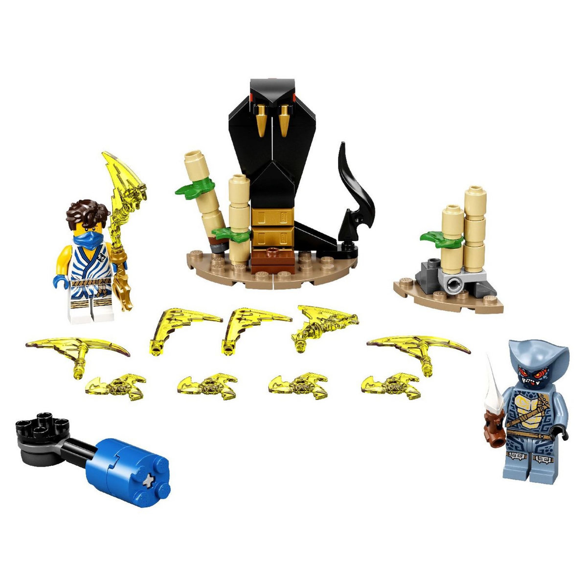 LEGO NINJAGO 71732 Set de bataille épique - Jay contre Serpentine