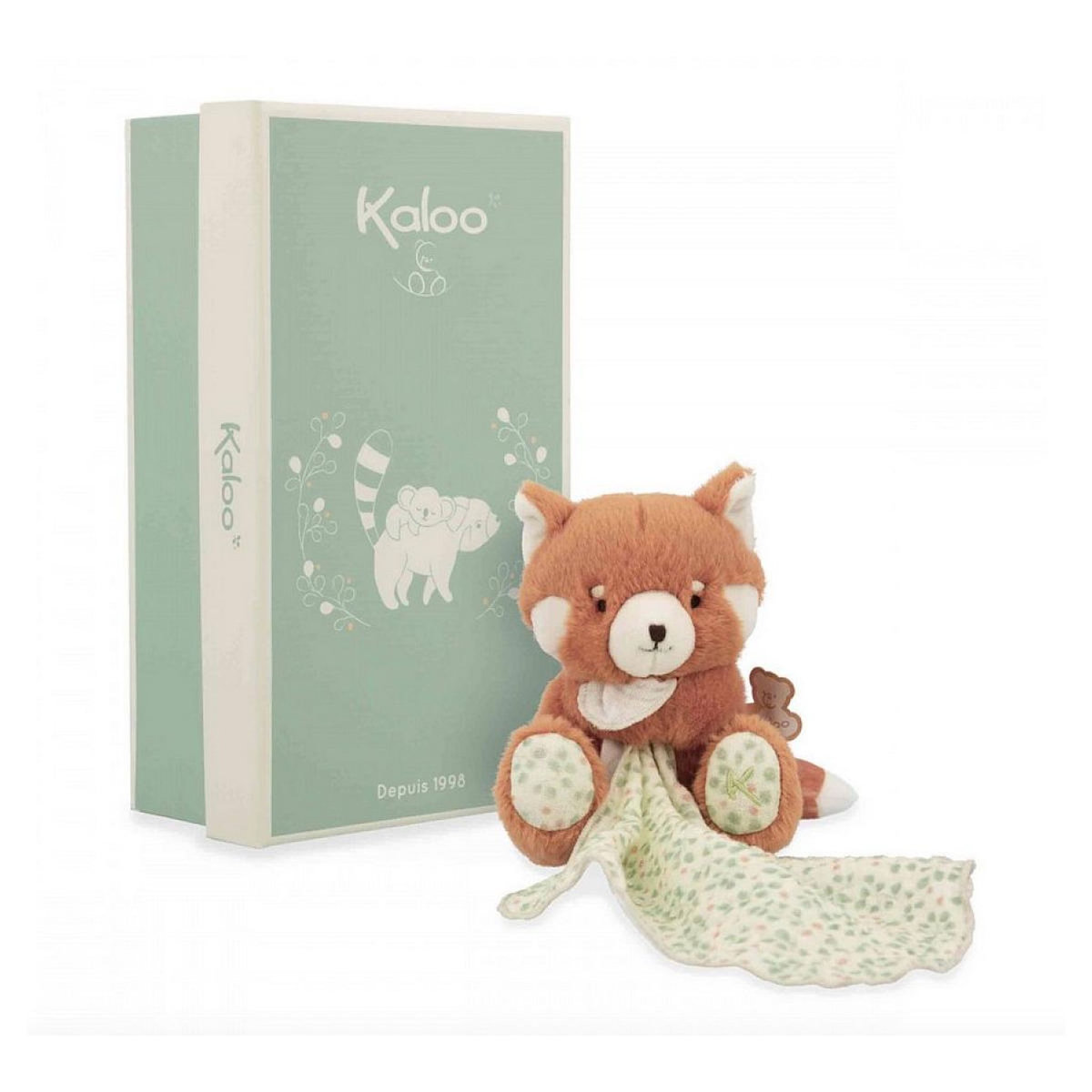 Kaloo Doudou lange panda roux 12 cm